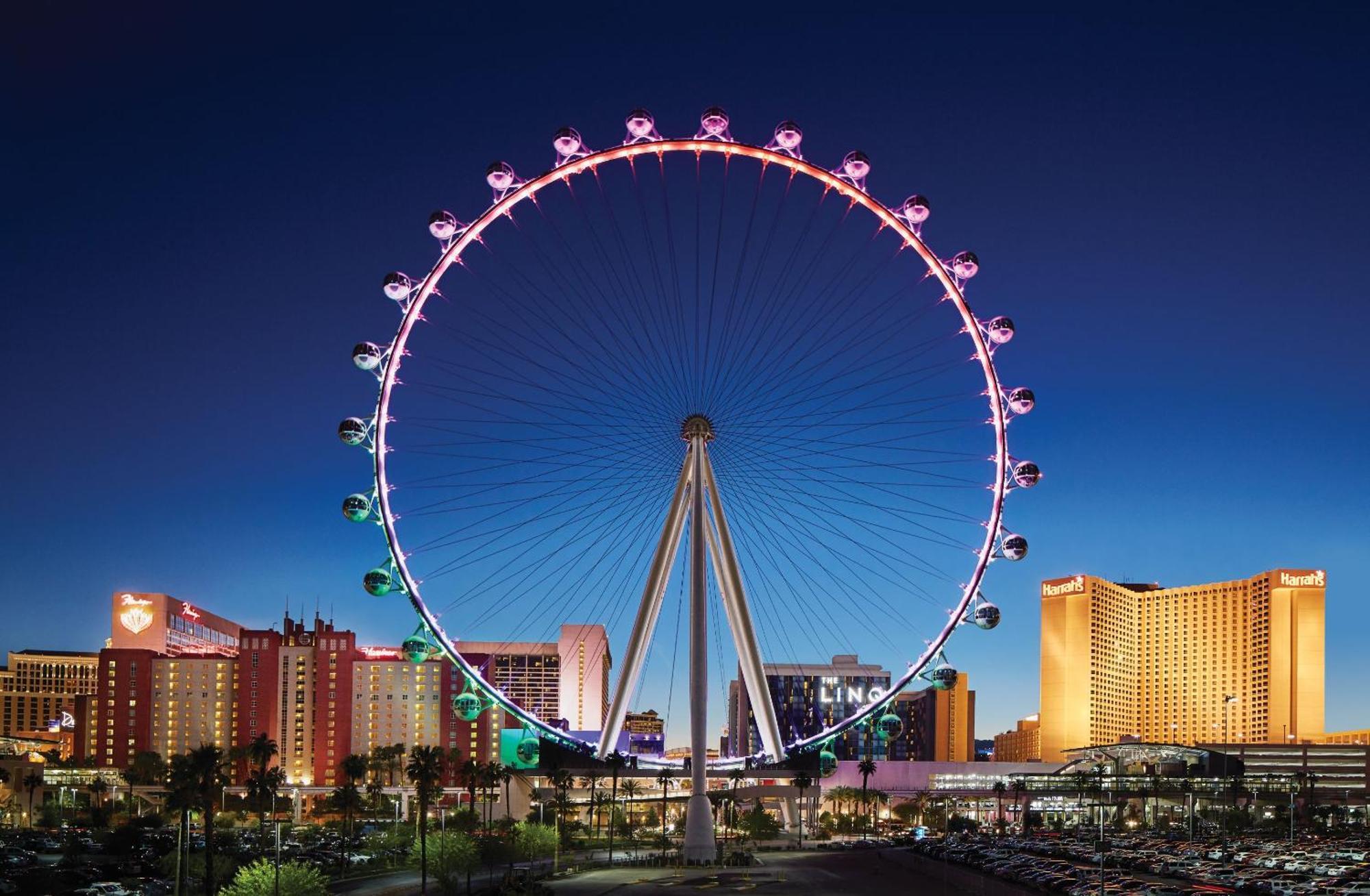 The Linq Hotel And Casino Λας Βέγκας Εξωτερικό φωτογραφία The strip at night